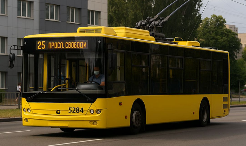 25 троллейбус Киев