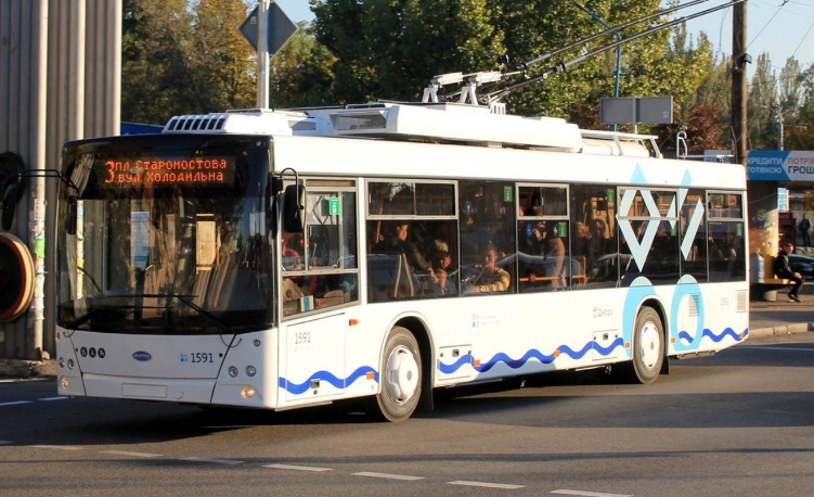3 троллейбус Днепр