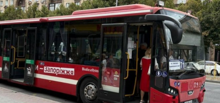 71 автобус в Запорожье